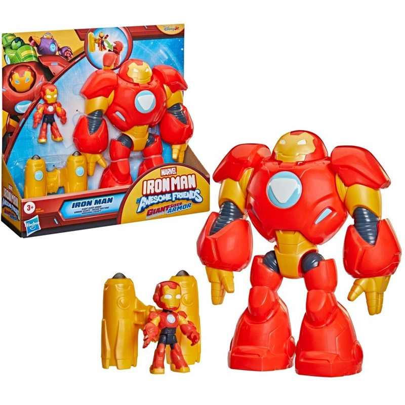 FIGURA DE ACCION IRON FRIENDS ARMADURA GIGANTE IRON MAN - 3
