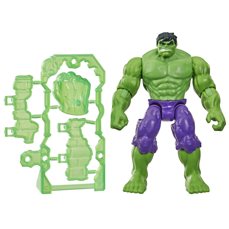 FIGURA DE ACCION MARVEL ACTIONVERSE HULK ROJO - 1