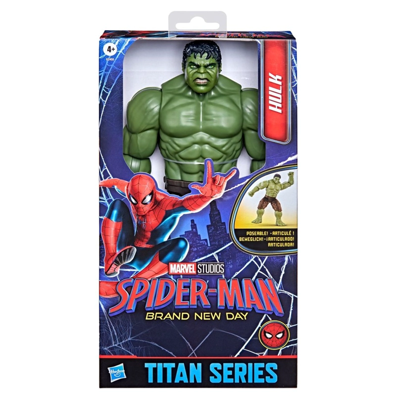 FIGURA DE ACCION SPIDERMAN BRAND NEW DAY TITAN SERIES HULK - 2
