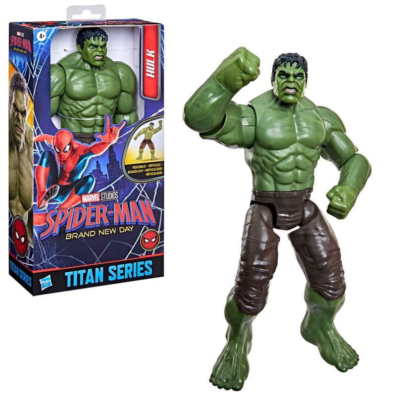 FIGURA DE ACCION SPIDERMAN BRAND NEW DAY TITAN SERIES HULK - 3