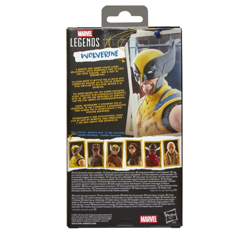 FIGURA DE ACCION MARVEL LEGENDS SERIES WOLVERINE - 4