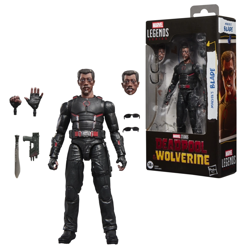 FIGURA DE ACCION MARVEL LEGENDS SERIES BLADE - 3