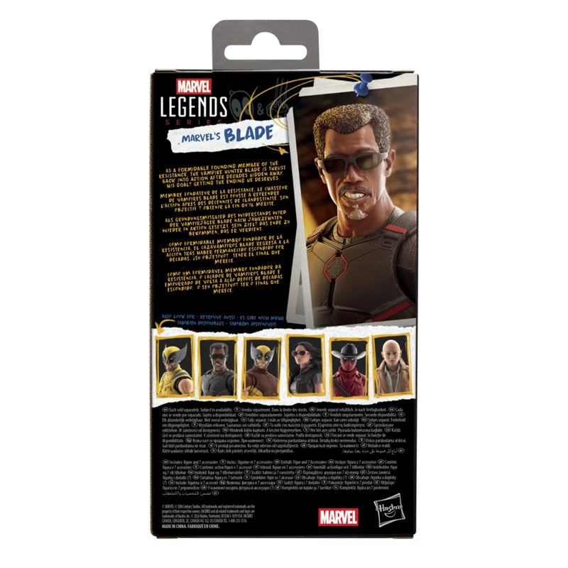 FIGURA DE ACCION MARVEL LEGENDS SERIES BLADE - 4