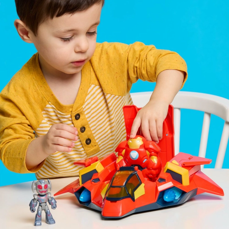 FIGURA MARVEL IRON FRIENDS DISNEY JR. S, MARVEL’S IRON MAN - 10