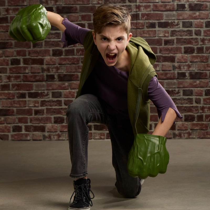 FIGURA DE ACCION SPIDERMAN SUPER PUÑOS GAMMA HULK - 10