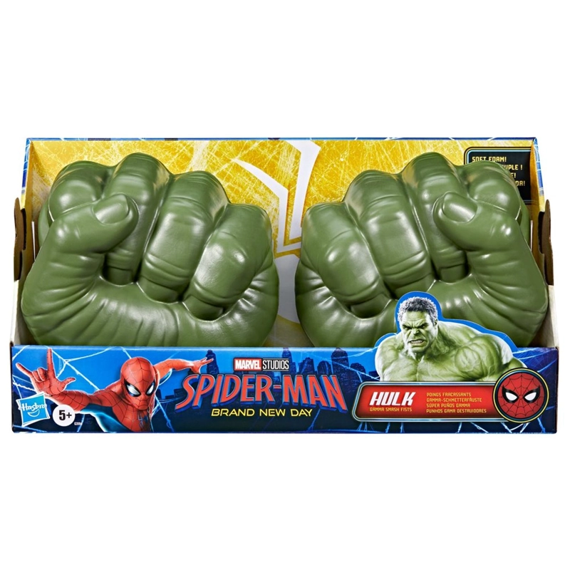 FIGURA DE ACCION SPIDERMAN SUPER PUÑOS GAMMA HULK - 2