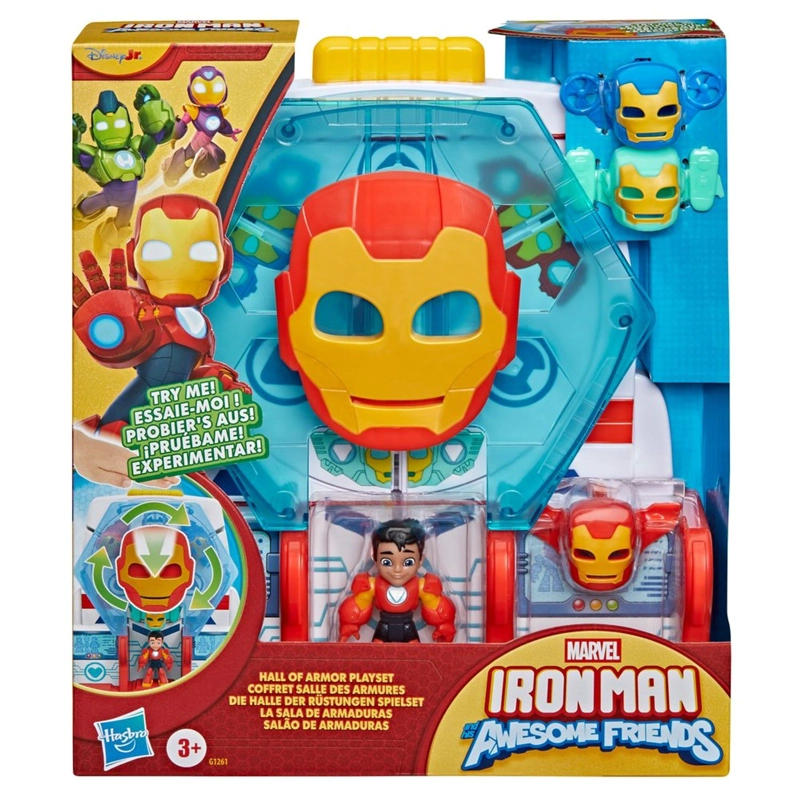 SET DE JUEGO IRON FRIENDS IRON MAN SALA ARMADURAS - 2