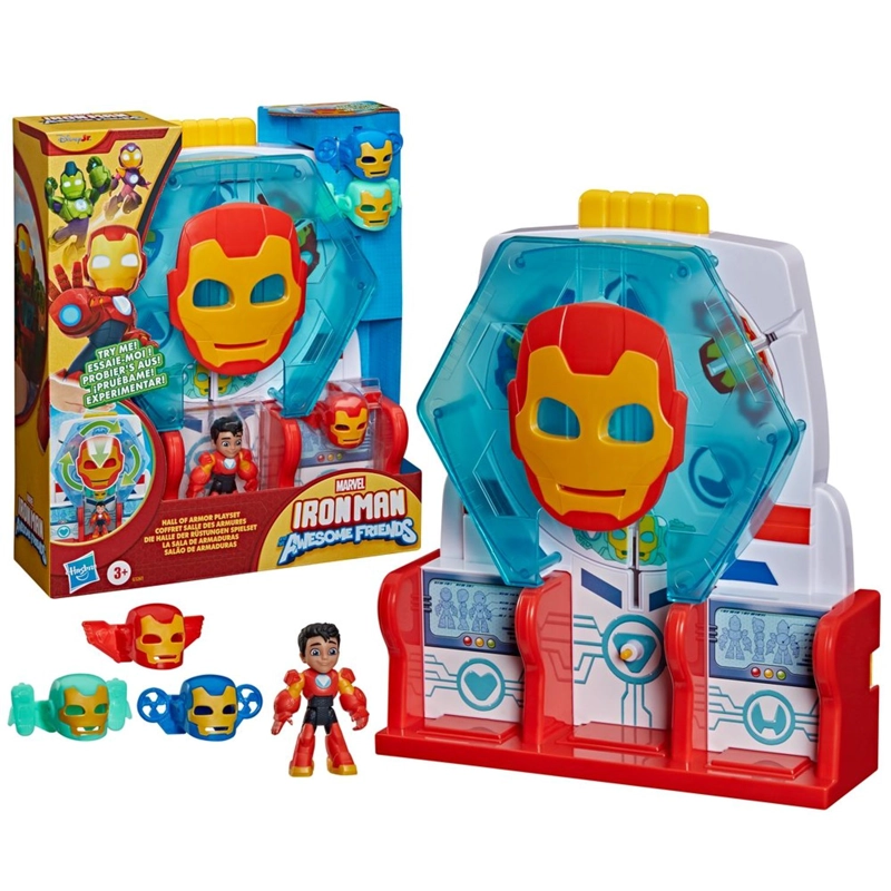 SET DE JUEGO IRON FRIENDS IRON MAN SALA ARMADURAS - 3