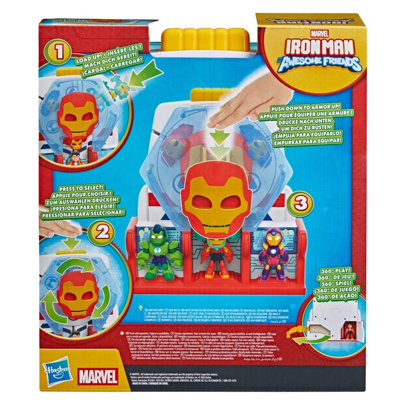 SET DE JUEGO IRON FRIENDS IRON MAN SALA ARMADURAS - 4