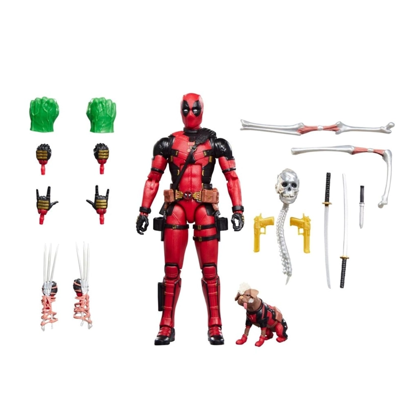 FIGURA DE ACCION MARVEL LEGENDS SERIES DOGPOOL DEADPOOL - 1