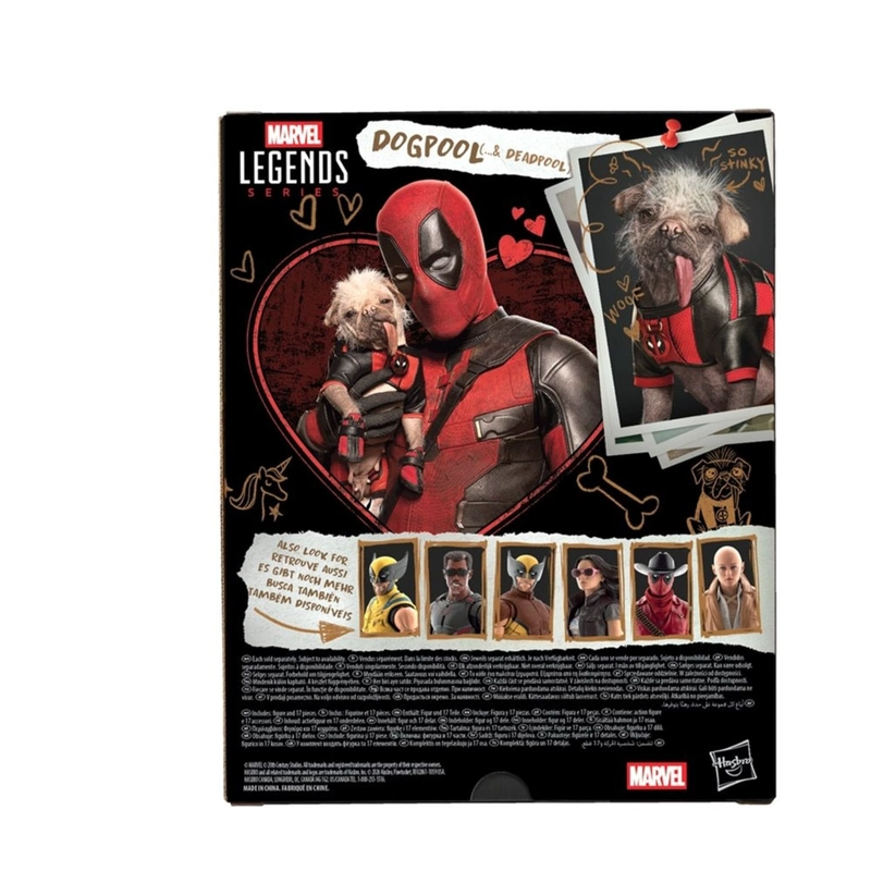 FIGURA DE ACCION MARVEL LEGENDS SERIES DOGPOOL DEADPOOL - 4