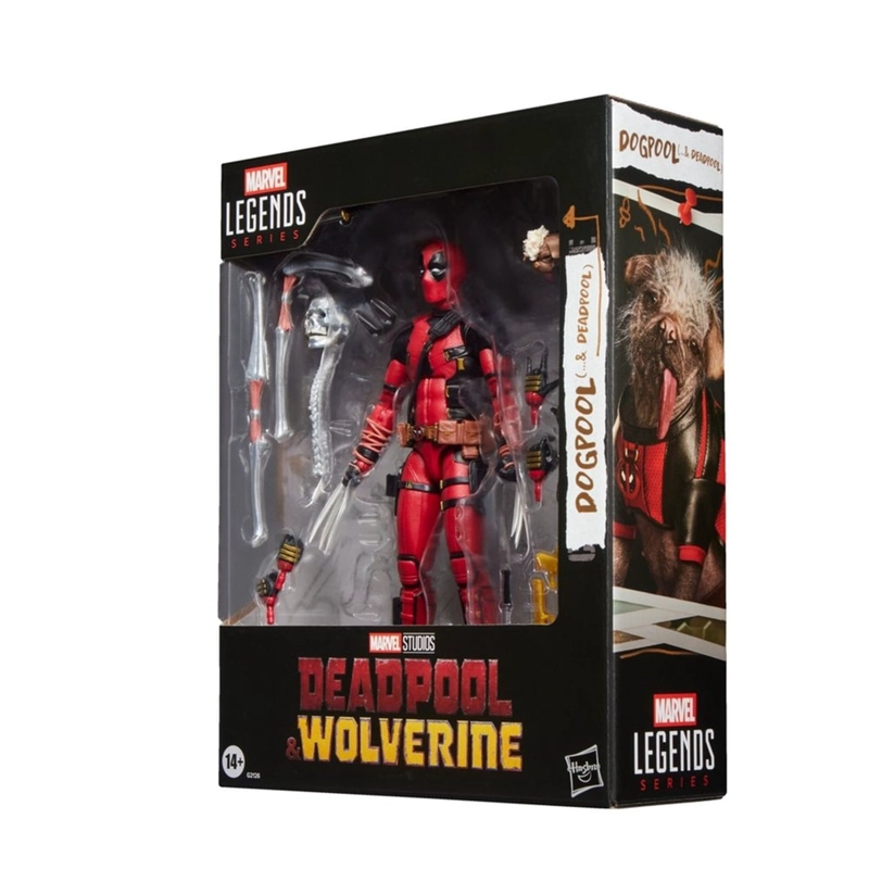 FIGURA DE ACCION MARVEL LEGENDS SERIES DOGPOOL DEADPOOL - 5