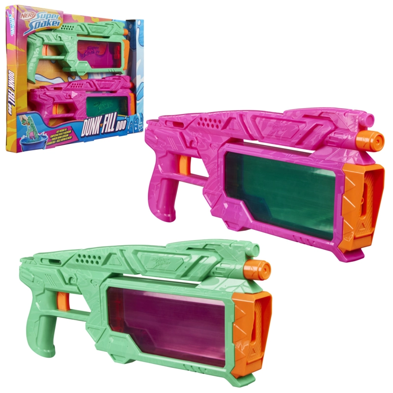 LANZADOR DE AGUA SUPER SOAKER DUNK-FILL DUO - 2