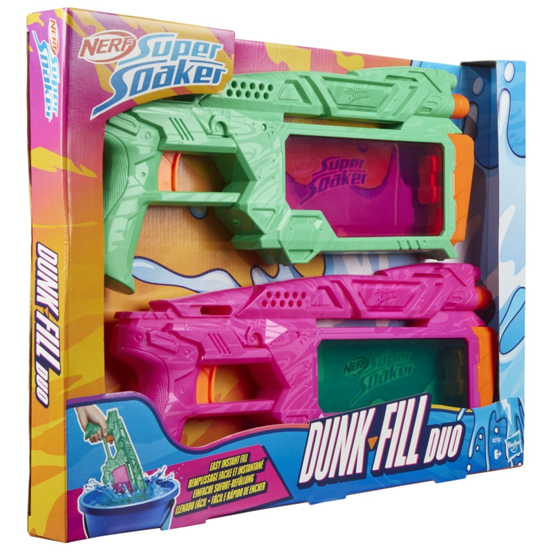 LANZADOR DE AGUA SUPER SOAKER DUNK-FILL DUO - 4