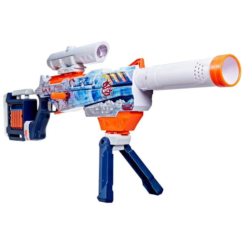 LANZADOR DE DARDOS NERF LOADOUT ARCTIC ZEROSTRIKER - 6