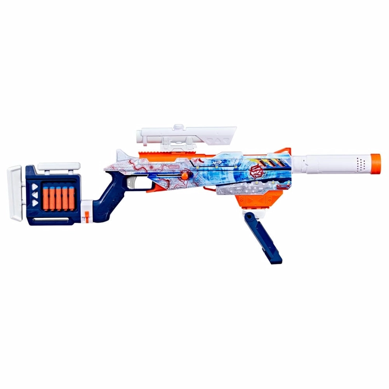 LANZADOR DE DARDOS NERF LOADOUT ARCTIC ZEROSTRIKER - 7