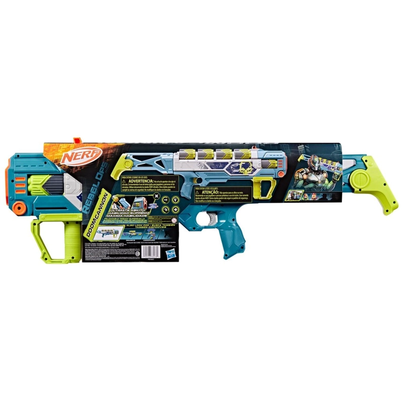 LANZADOR NERF REBEL OPS DOOM CANNON - 4