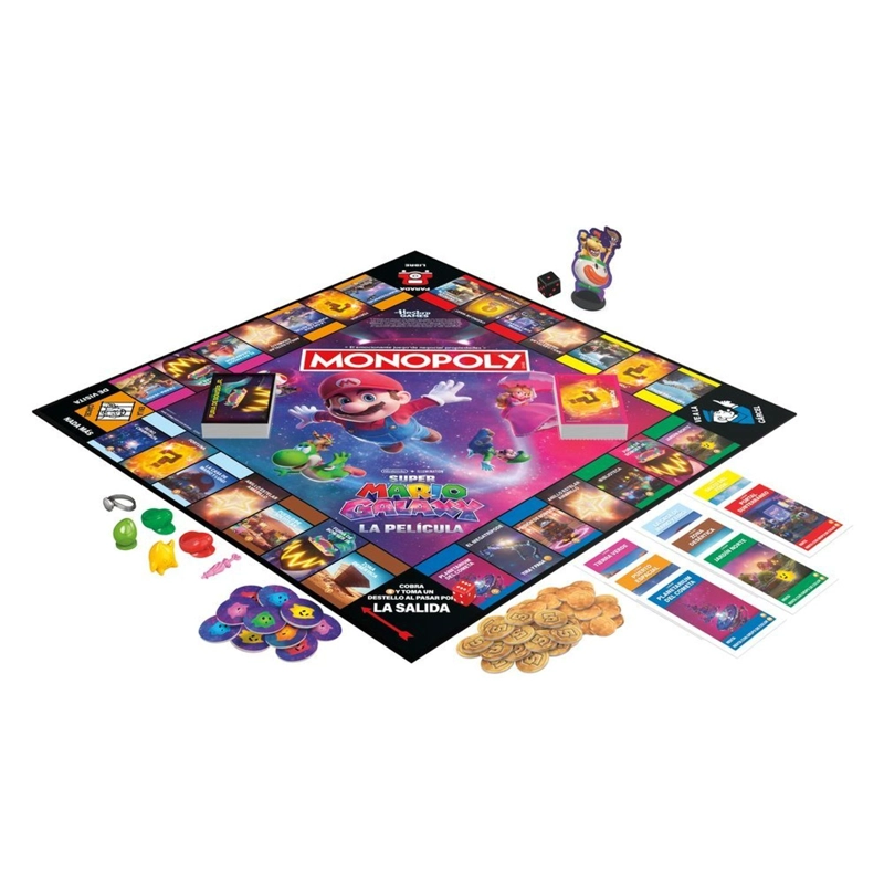 JUEGO DE MESA MONOPOLY SUPER MARIO GALAXY - 2