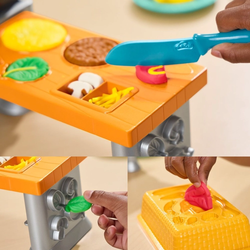 SET DE MASAS MOLDEABLES PLAY-DOH LA COCINA DE LOS MINICHEFS - 5