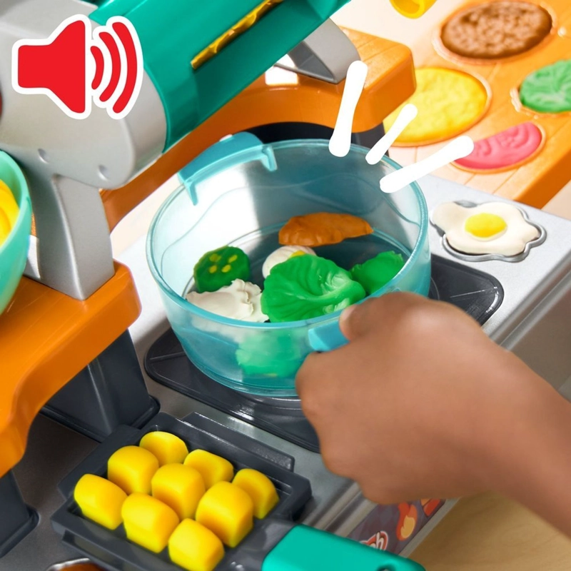 SET DE MASAS MOLDEABLES PLAY-DOH LA COCINA DE LOS MINICHEFS - 8