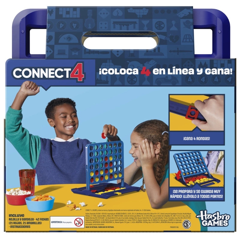 JUEGO DE MESA HASBRO GAMES CONNECT 4 - 2