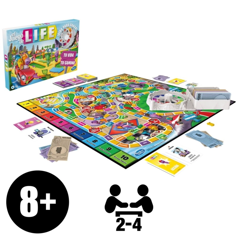 JUEGO DE MESA HASBRO GAMES LIFE - 6