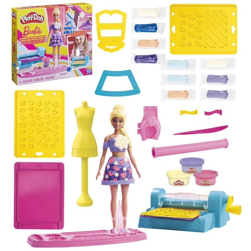 SET PLAY-DOH BARBIE TALLER DE DISEÑO - 3