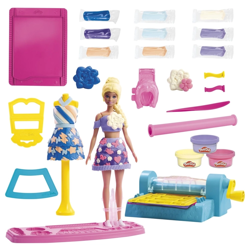SET PLAY-DOH BARBIE TALLER DE DISEÑO - 5