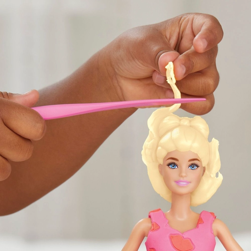 SET DE MASA MOLDEABLE PLAY DOH BARBIE CREA ROPA PARA MUÑECAS - 12