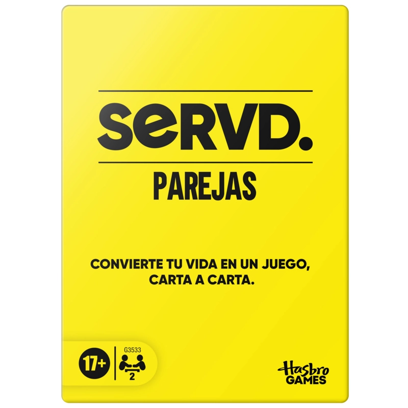 JUEGO MESA HASBRO GAMES SERVD PAREJAS - 1