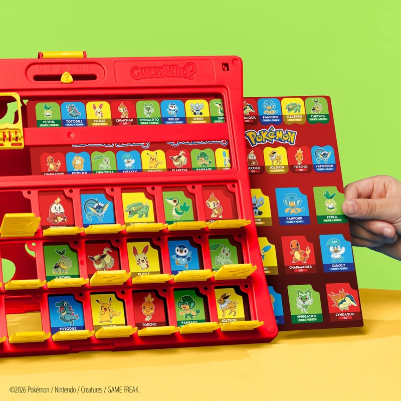 JUEGO DE MESA HASBRO GAMING ADIVINA QUIE N POKE MON - 11