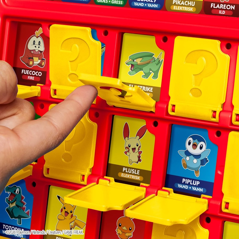 JUEGO DE MESA HASBRO GAMING ADIVINA QUIE N POKE MON - 12