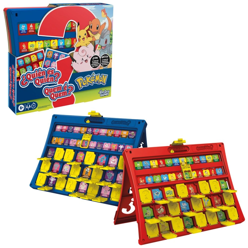 JUEGO DE MESA HASBRO GAMING ADIVINA QUIE N POKE MON - 3