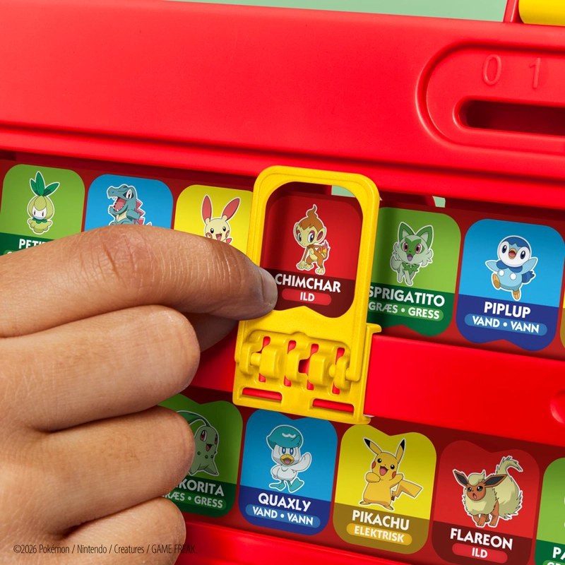 JUEGO DE MESA HASBRO GAMING ADIVINA QUIE N POKE MON - 8