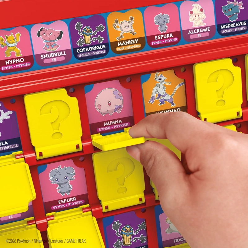 JUEGO DE MESA HASBRO GAMING ADIVINA QUIE N POKE MON - 9