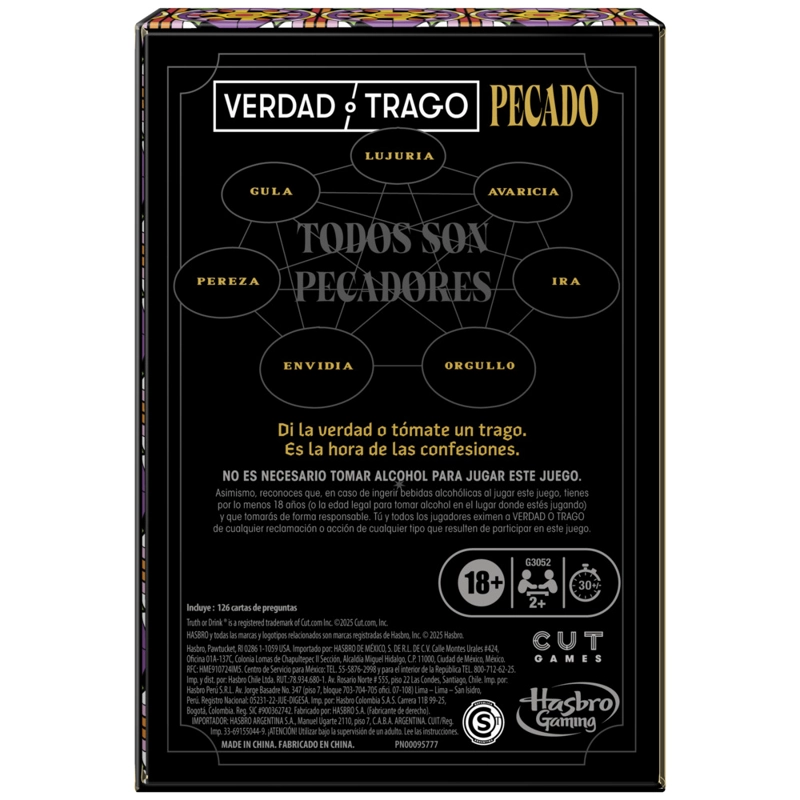 JUEGO DE CARTAS TRUTH OR DRINK SIN EDITION - 4