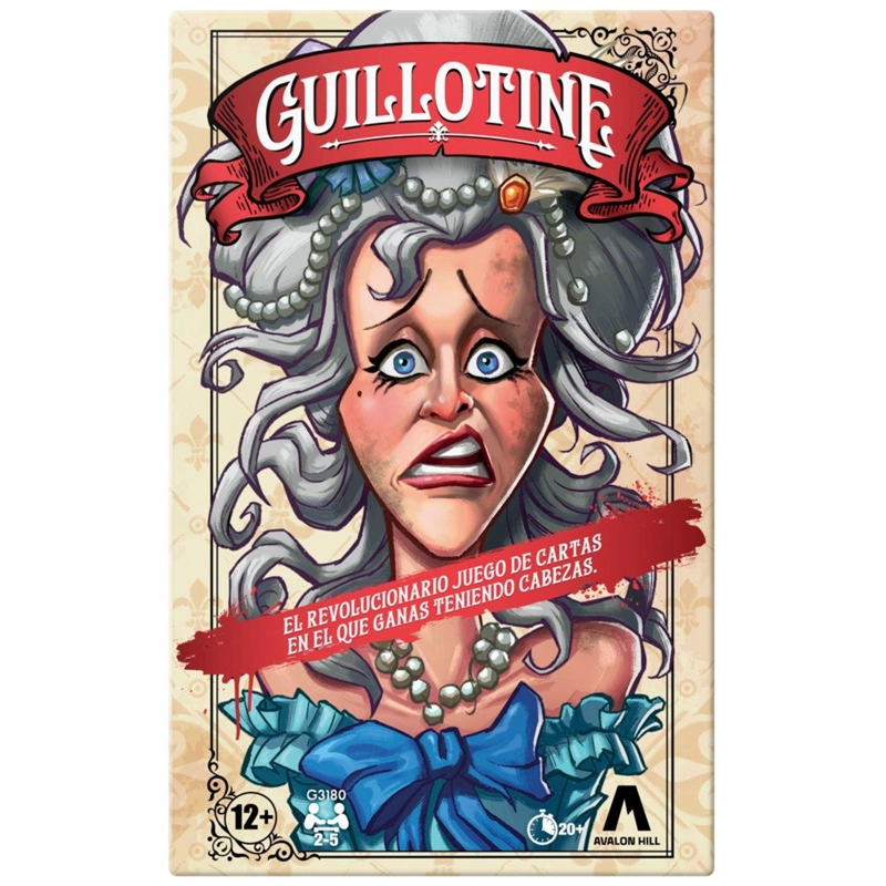 JUEGO DE CARTAS HASBRO GAMES GUILLOTINE - 1