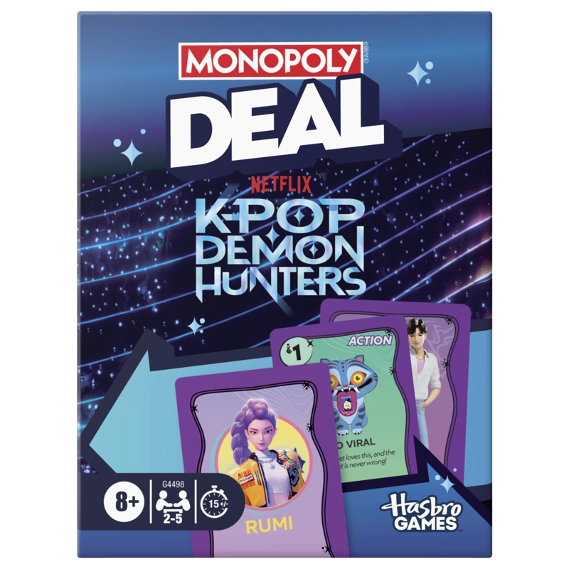 JUEGO DE CARTAS MONOPOLY DEAL KPOP DEMON HUNTERS - 1