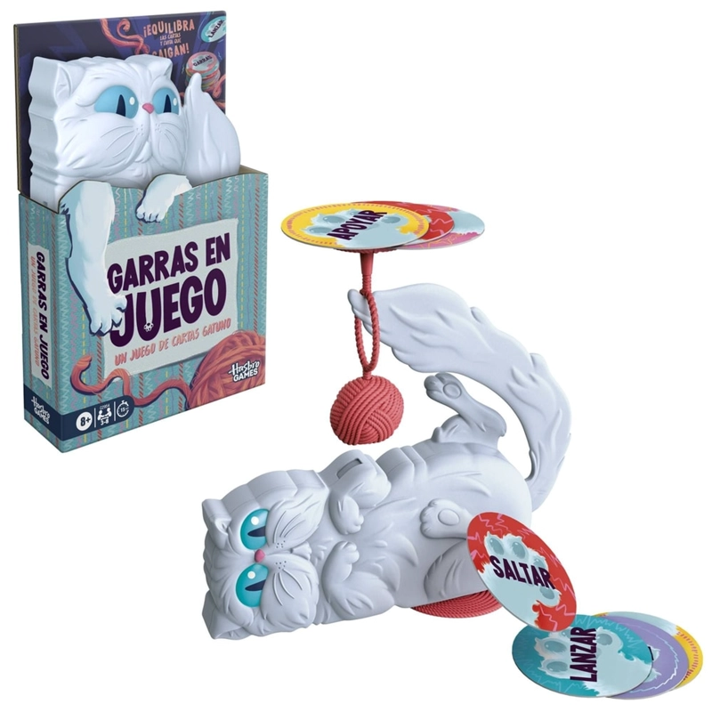 JUEGO DE CARTAS HASBRO GAMES THROWING PAWS - 3