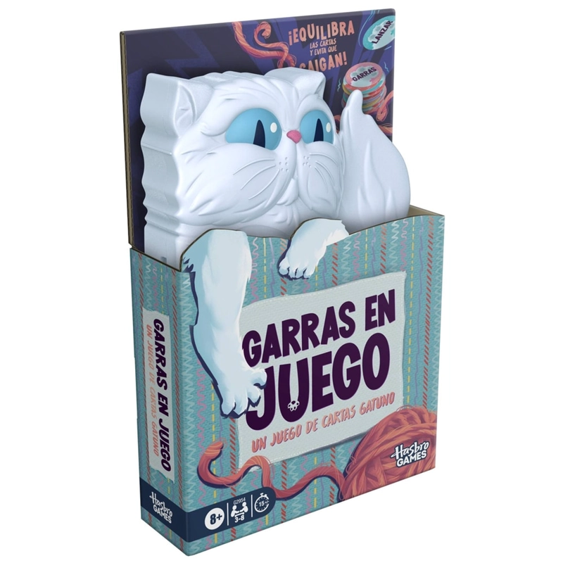 JUEGO DE CARTAS HASBRO GAMES THROWING PAWS - 5