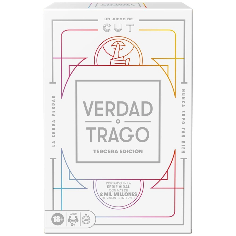JUEGO DE MESA HASBRO GAMES VERDAD O TRAGO (3.ª EDICION) - 1