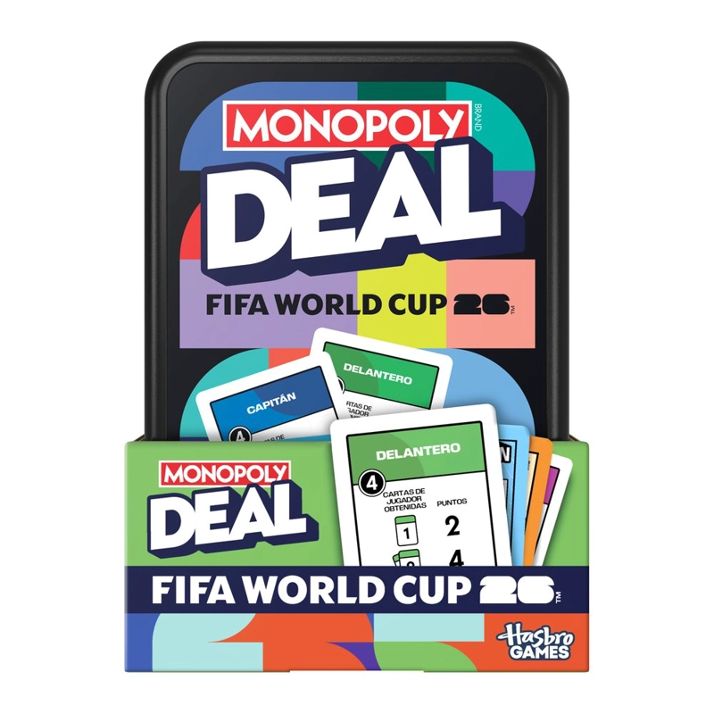 JUEGO DE CARTAS MONOPOLY DEAL FIFA 2026 - 1