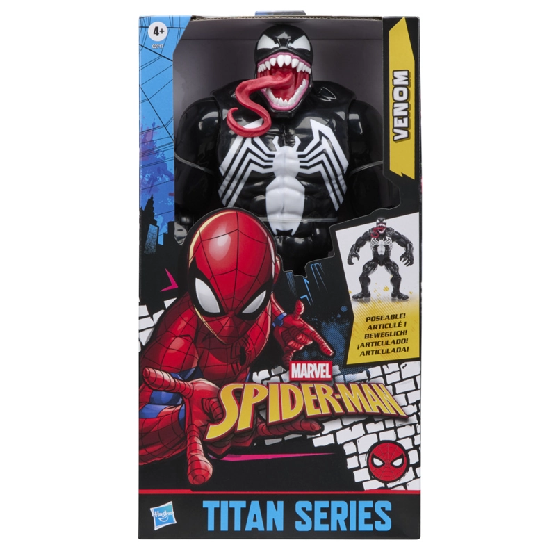 FIGURA DE ACCION SPIDERMAN TITAN SERIES DELUXE  VENOM - 2