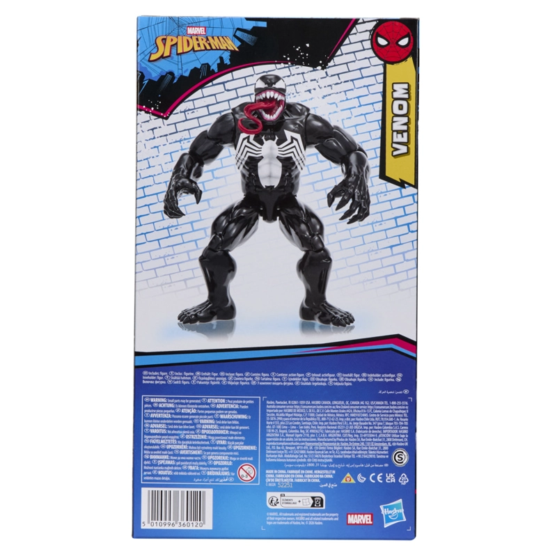 FIGURA DE ACCION SPIDERMAN TITAN SERIES DELUXE  VENOM - 4