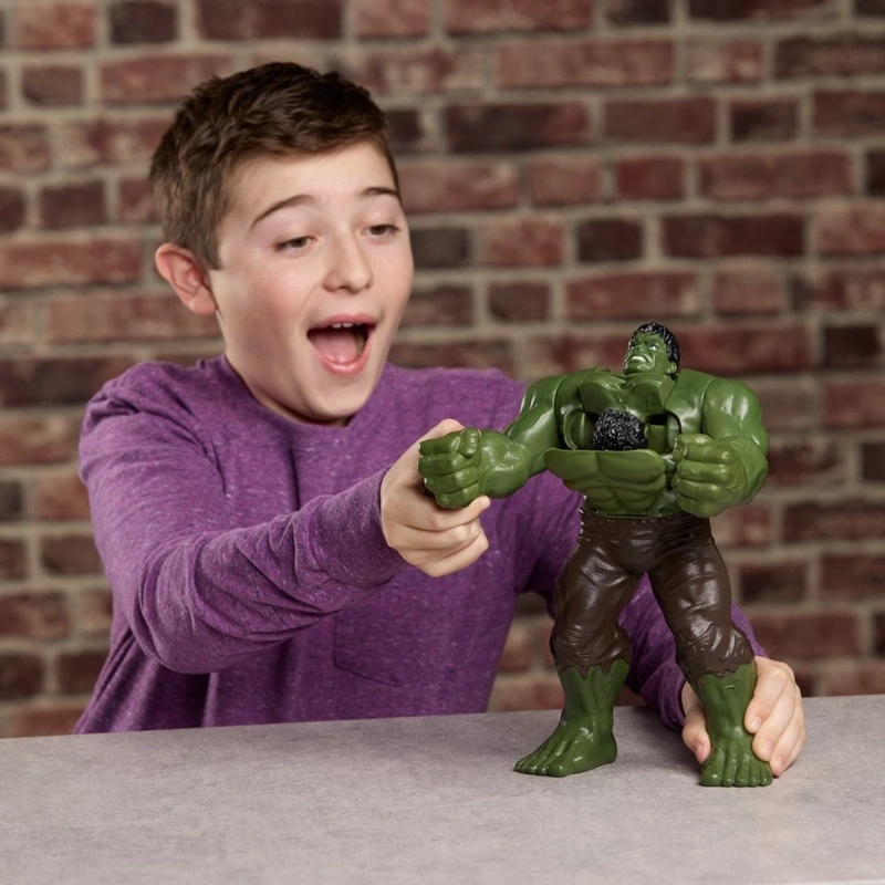 FIGURA DE ACCION SPIDERMAN BRAND NEW DAY HULK ATAQUE APLASTANTE - 13