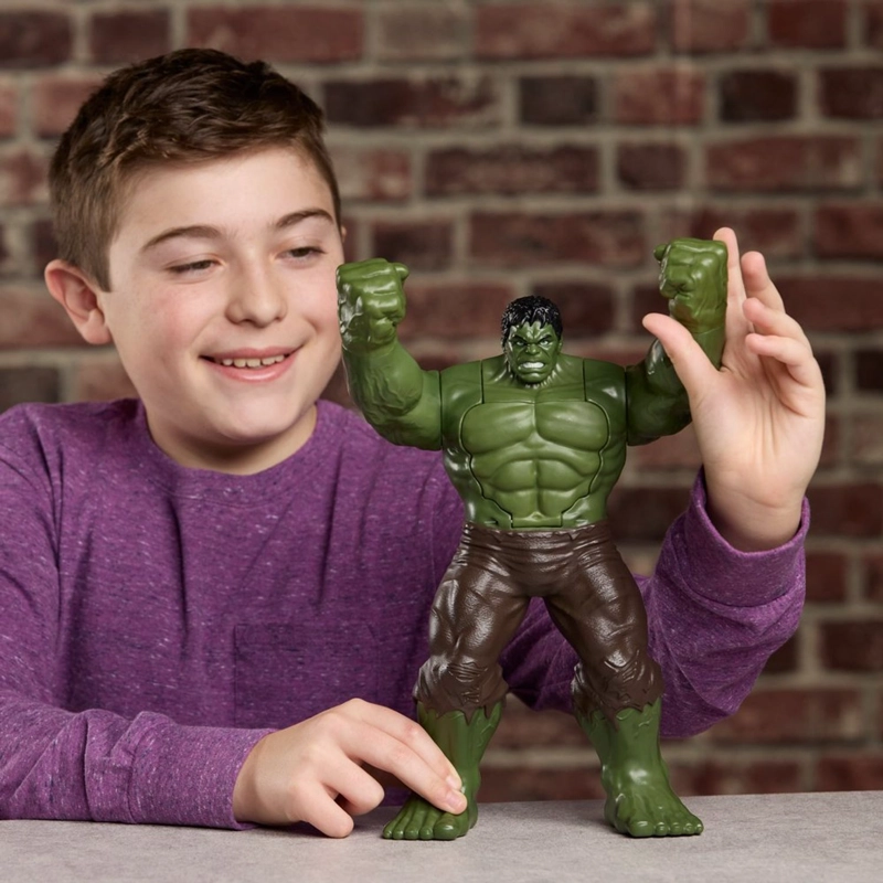 FIGURA DE ACCION SPIDERMAN BRAND NEW DAY HULK ATAQUE APLASTANTE - 9
