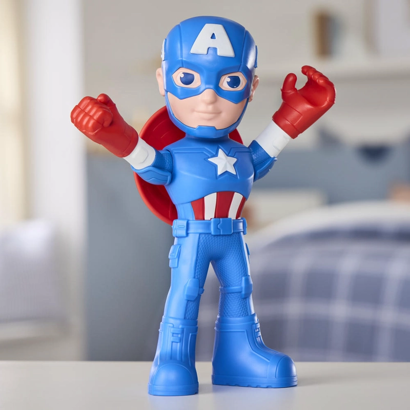 FIGURA DE ACCION SPIDEY CAPITAN AME RICA STEVE ROGERS - 5