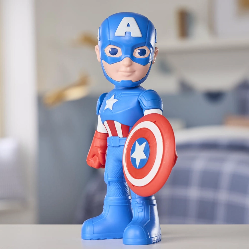 FIGURA DE ACCION SPIDEY CAPITAN AME RICA STEVE ROGERS - 6