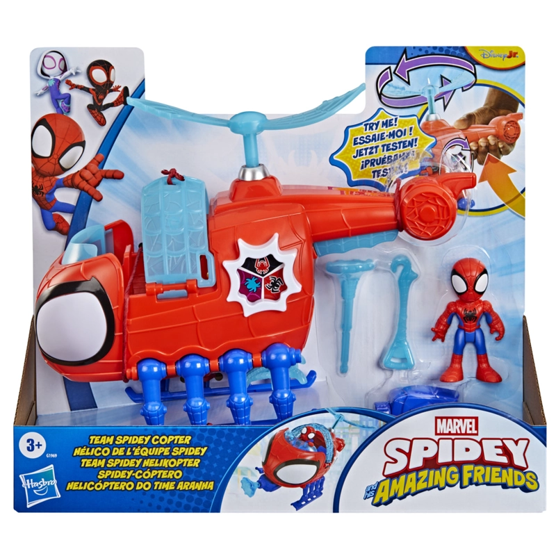 VEHICULO SPIDEY AND HIS AMAZING FRIENDS SPIDEY-COPTERO - 1