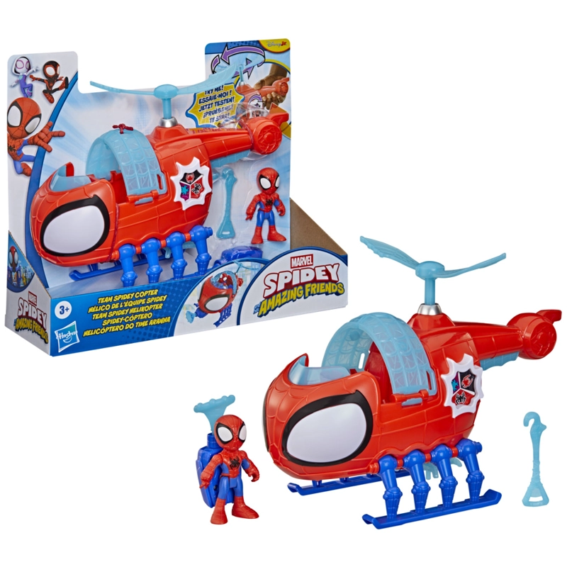 VEHICULO SPIDEY AND HIS AMAZING FRIENDS SPIDEY-COPTERO - 2